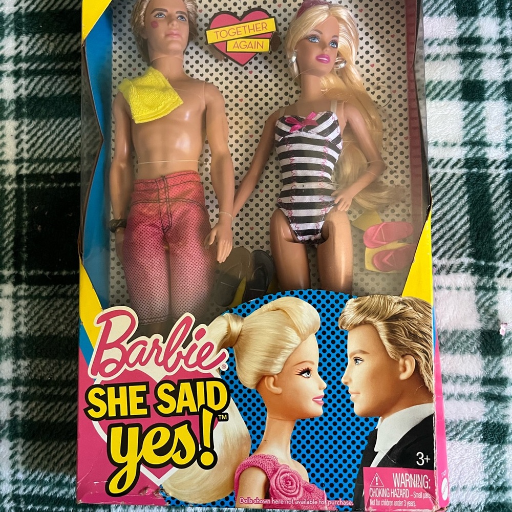 Barbie She Said Yes! Doll Set - Pink and Yellow
